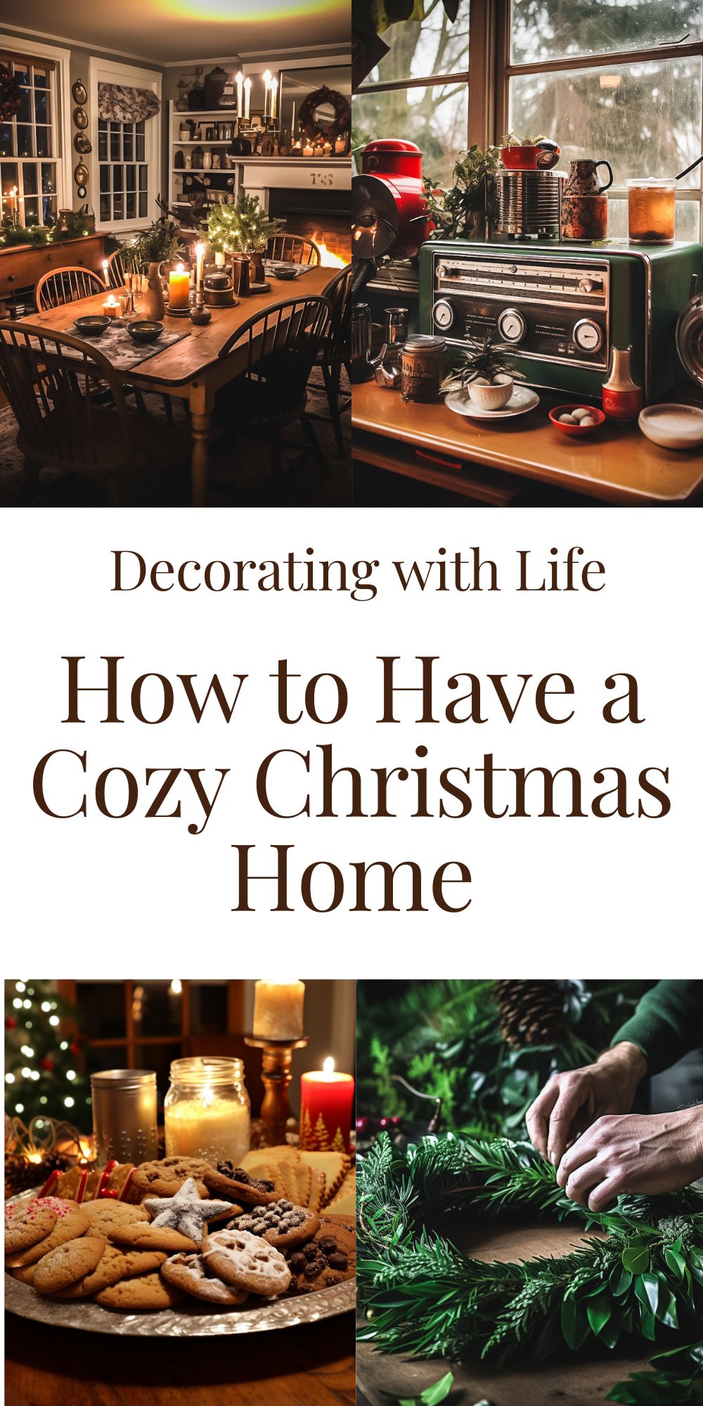 5 Ways to Make Your Christmas Home Extra Cozy {A Different Approach}