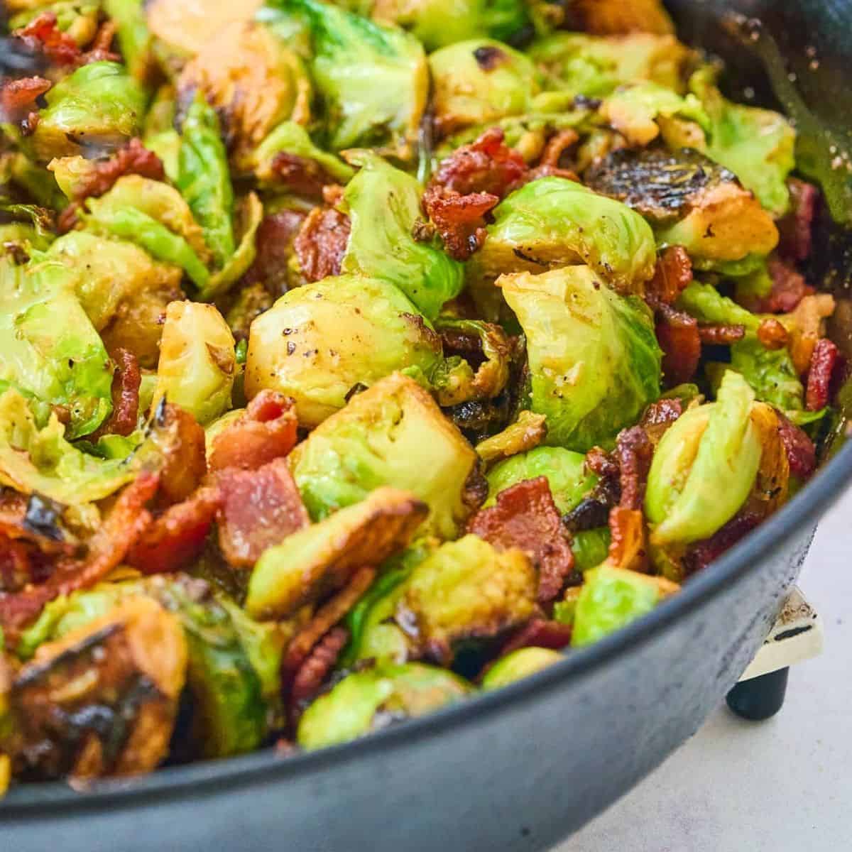 How to Make the Best Crispy Brussels Sprouts in a Cast Iron Skillet