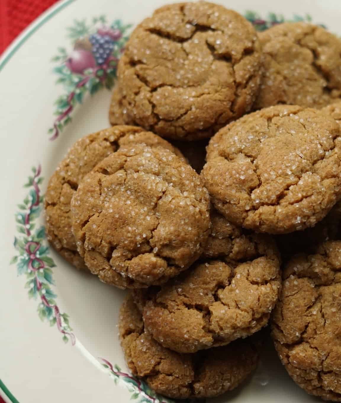 Chewy Molasses Cookies Heart's Content Farmhouse