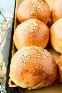 Brioche Burger Buns at Home