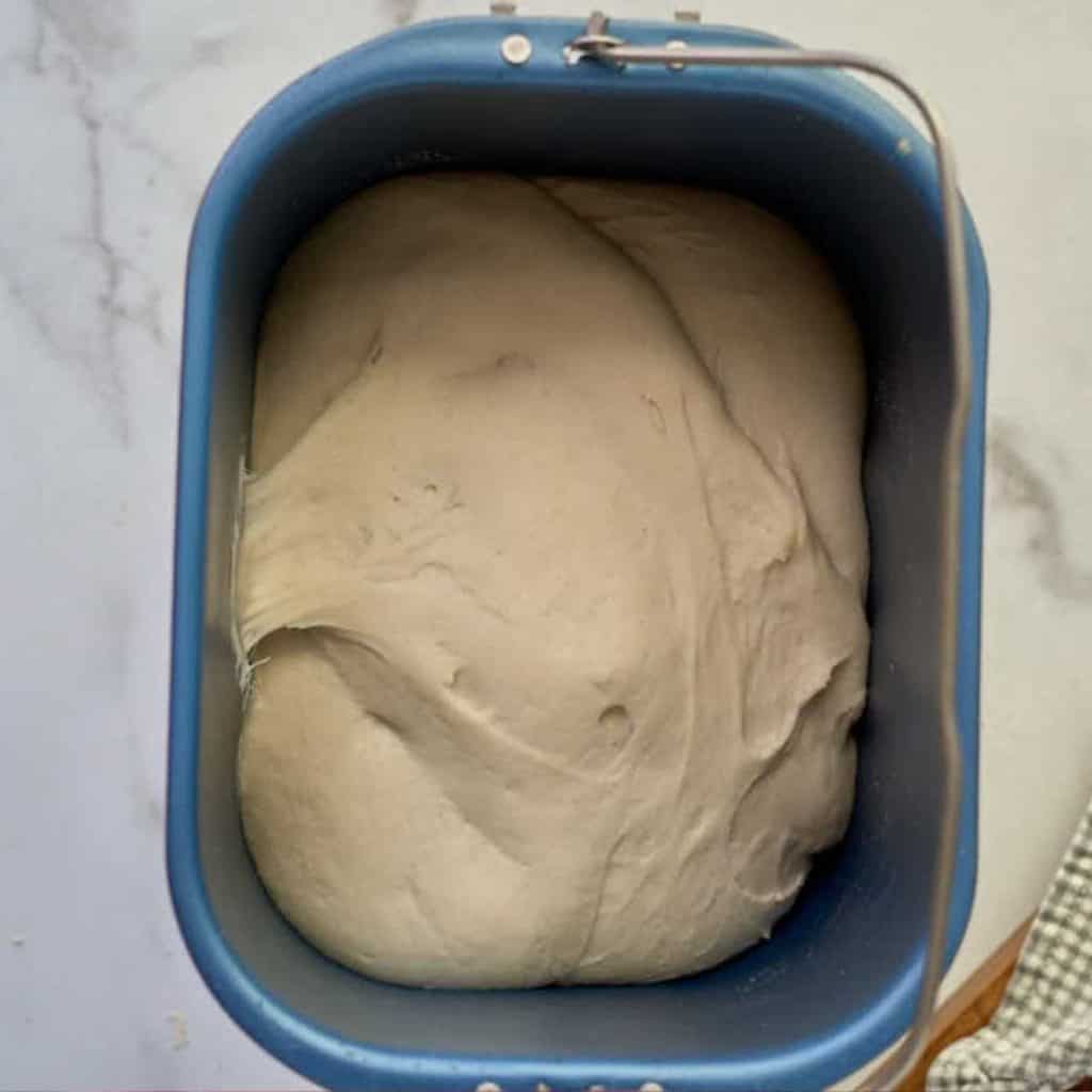 dough after first rise in bread machine