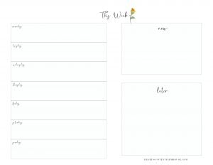 A Simple Homemaking Binder