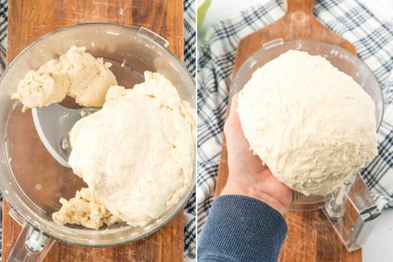 dough in food processor,