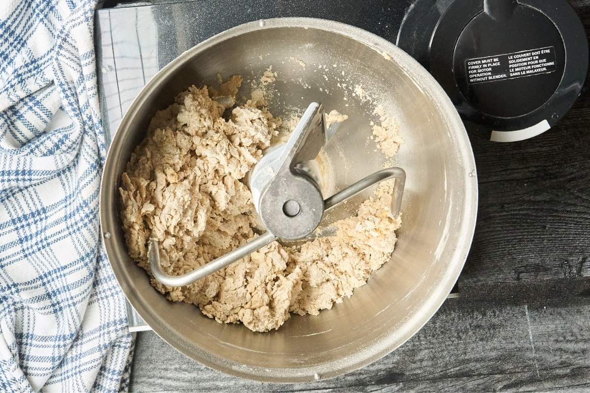 dry dough that needs more liquid.