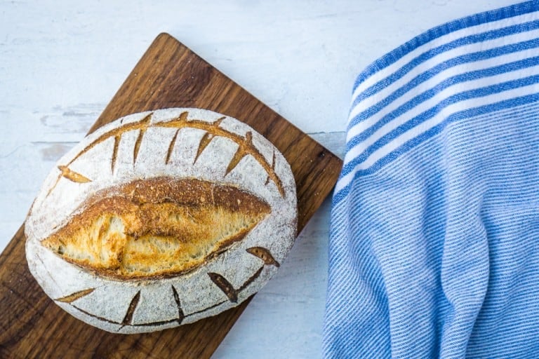 Simple Bread Machine Sourdough Heart's Content Farmhouse