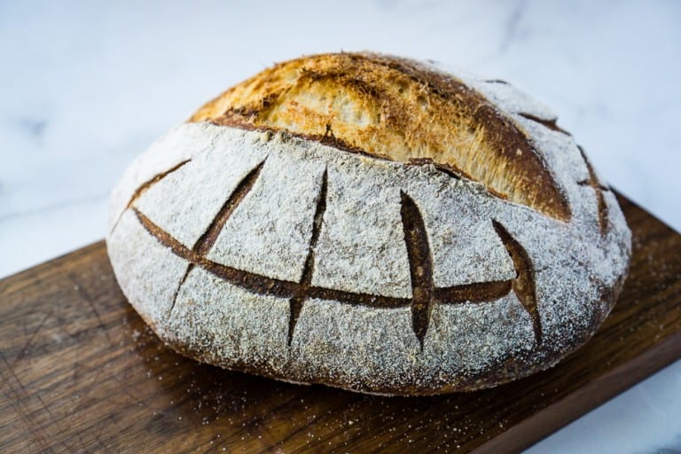 Simple Bread Machine Sourdough Heart's Content Farmhouse