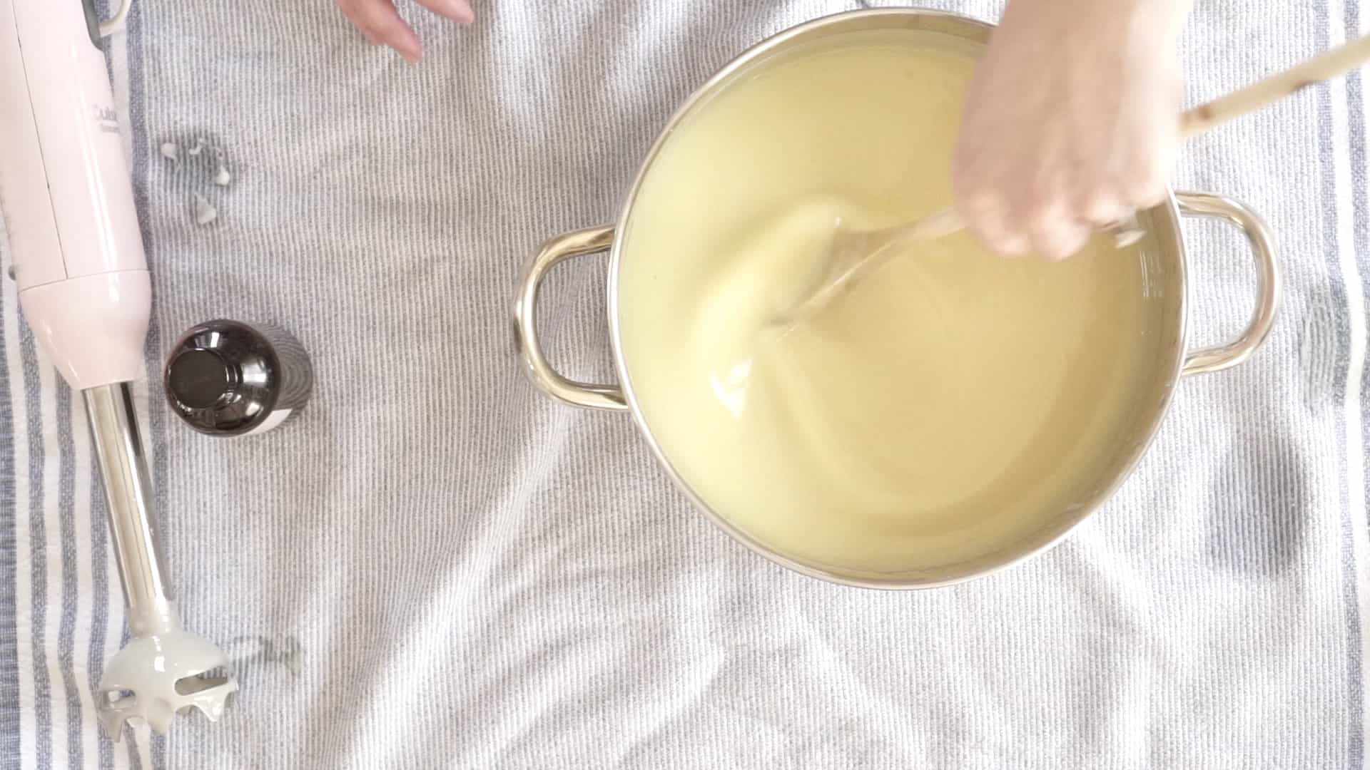 Simple Homemade Bar Dish Soap {Cold Process Recipe}