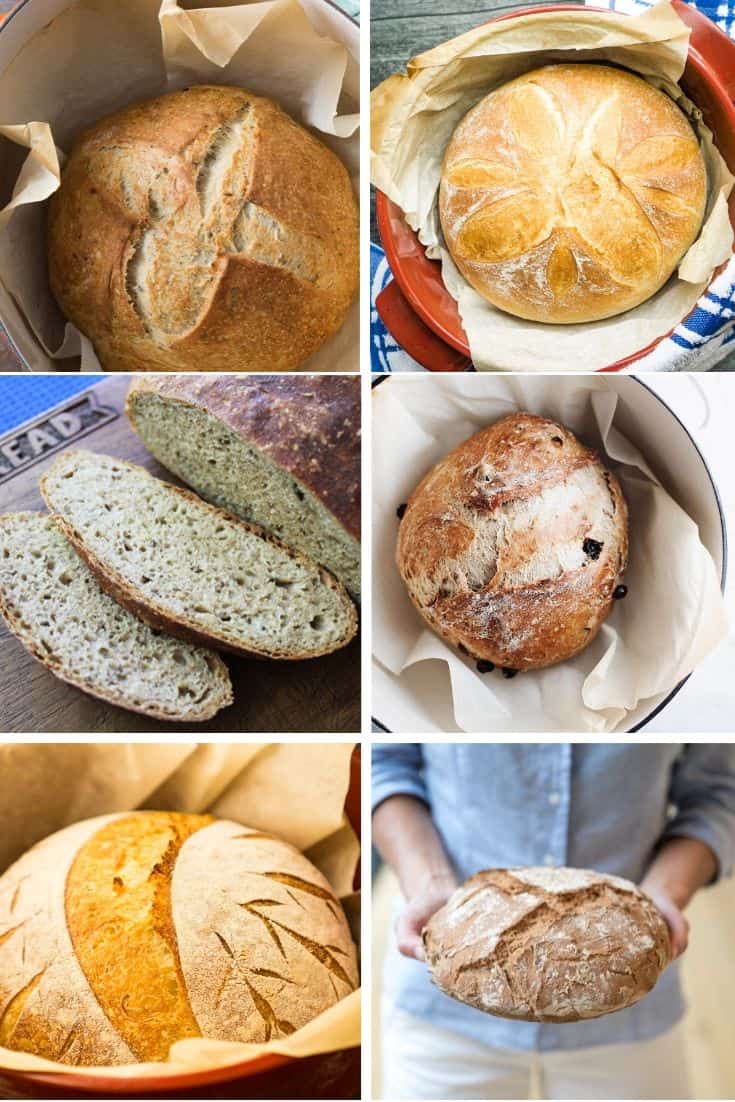 Rosemary Thyme No-Knead Dutch Oven Bread - Pinch me, I'm eating