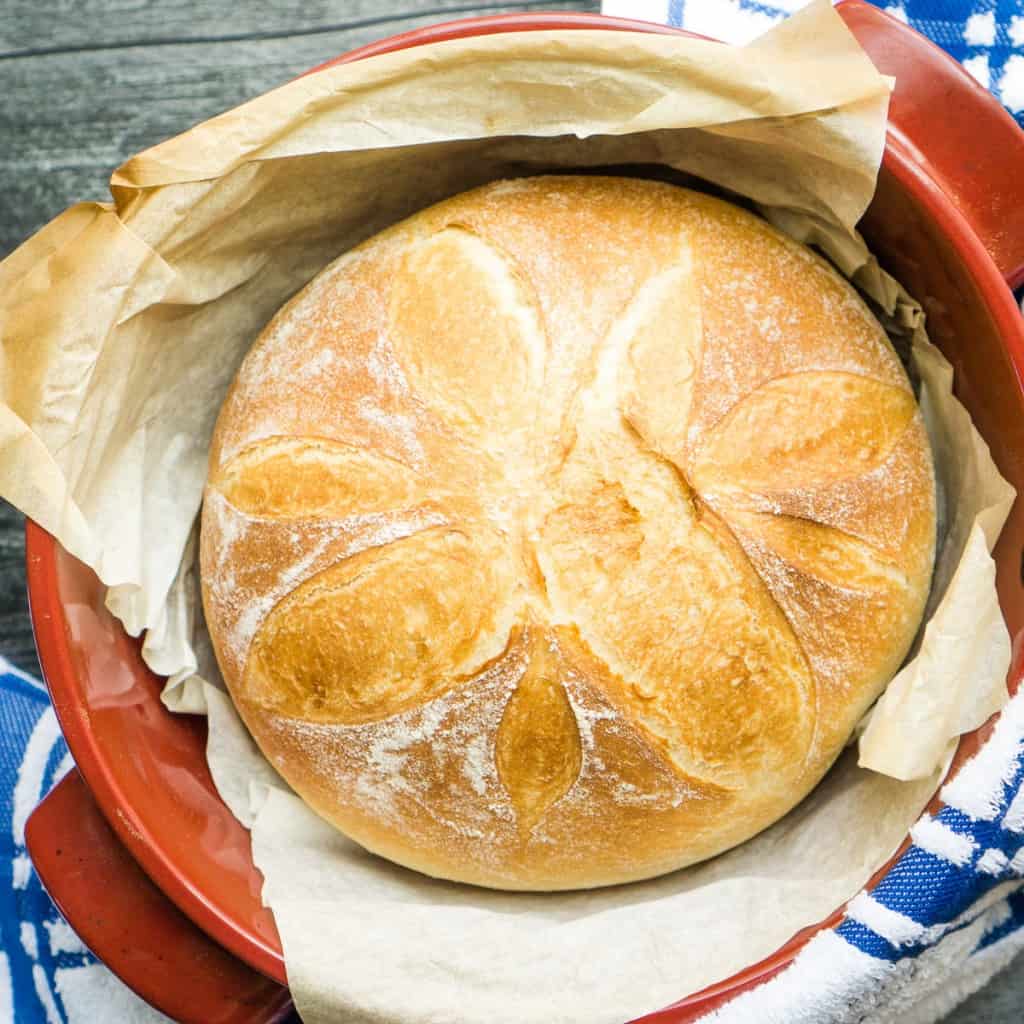 French bread in Dutch Oven