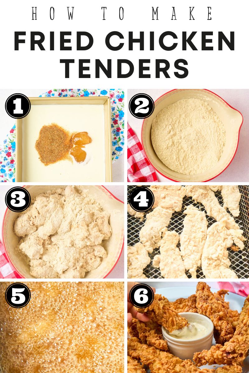 Crispy Deep Fried Chicken Tenders