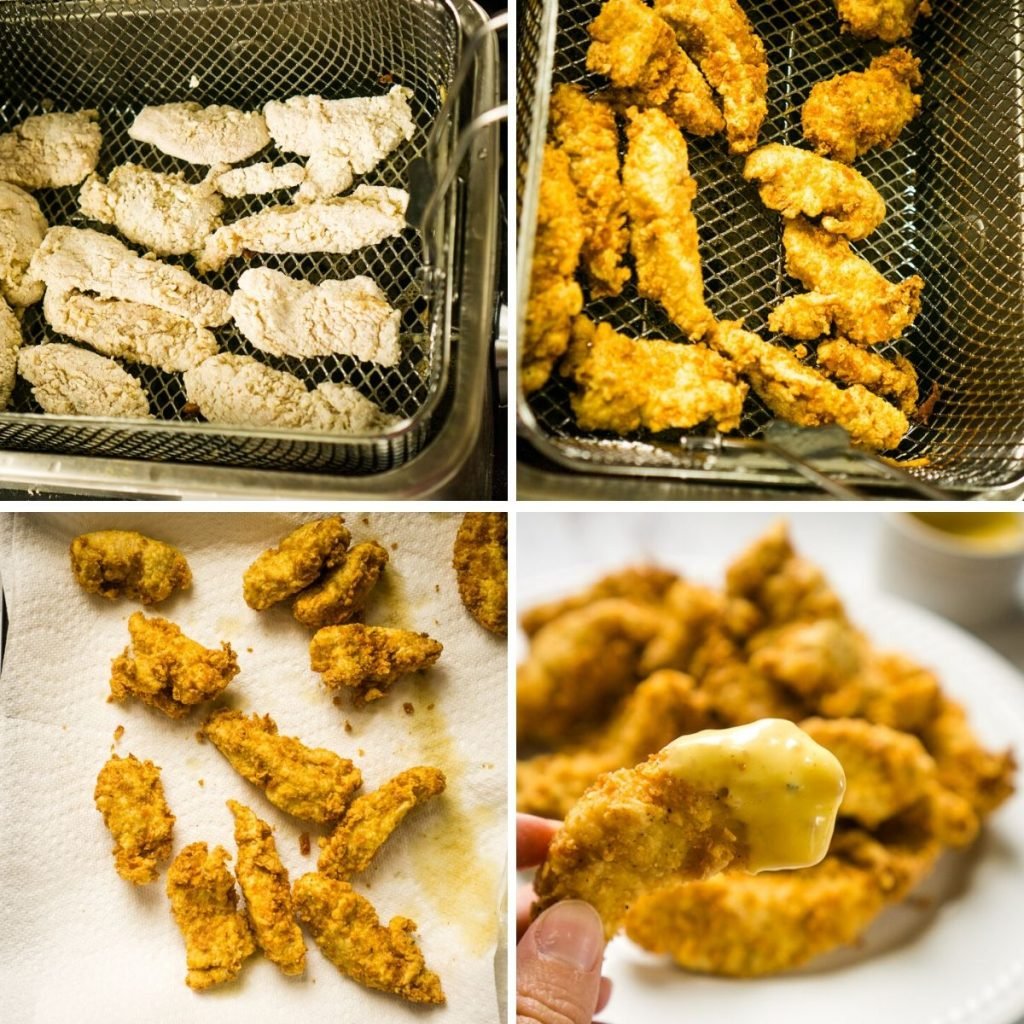 Crispy Deep Fried Chicken Tenders : Heart's Content Farmhouse