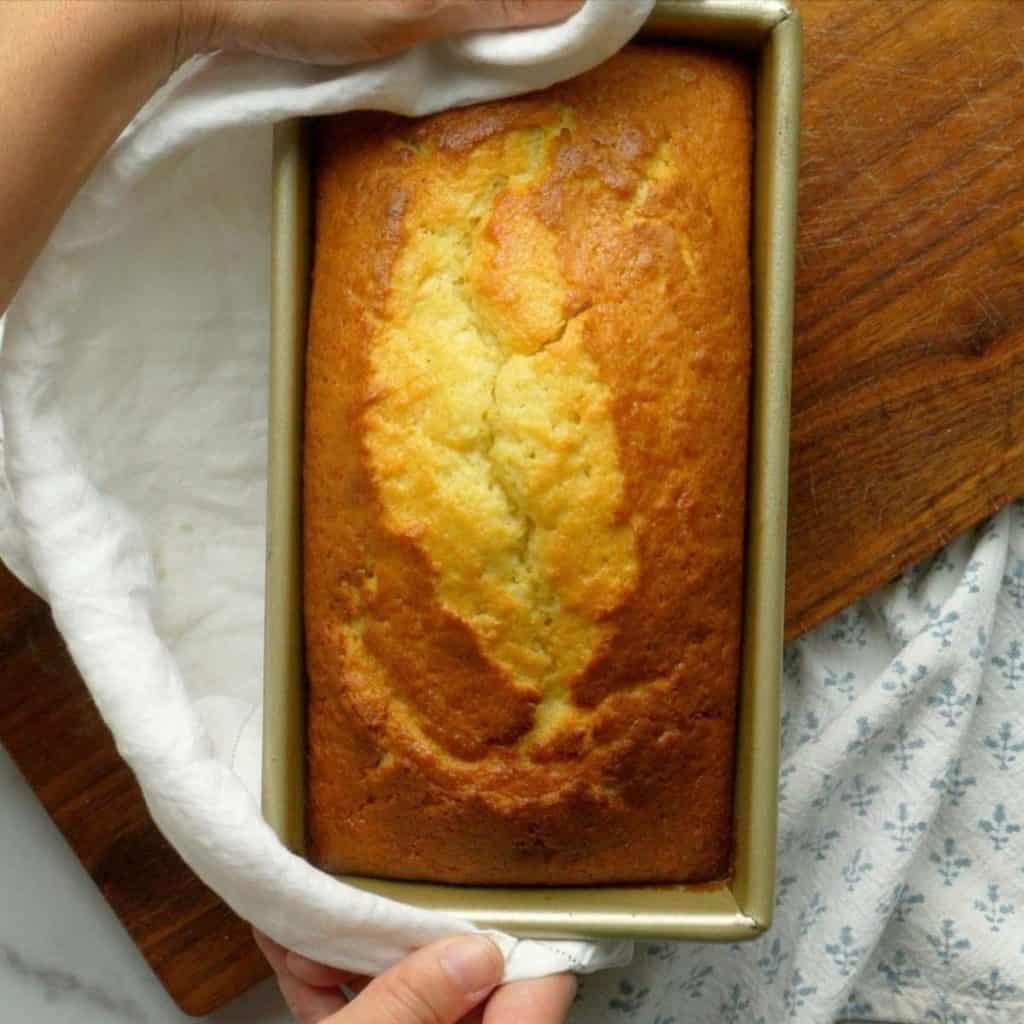 brown, baked cake