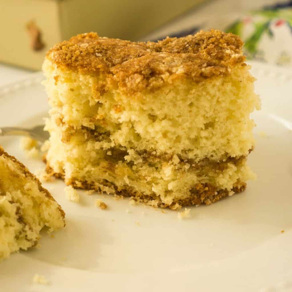 Sourdough Coffee Cake with Cinnamon Streusel Topping Heart's Content