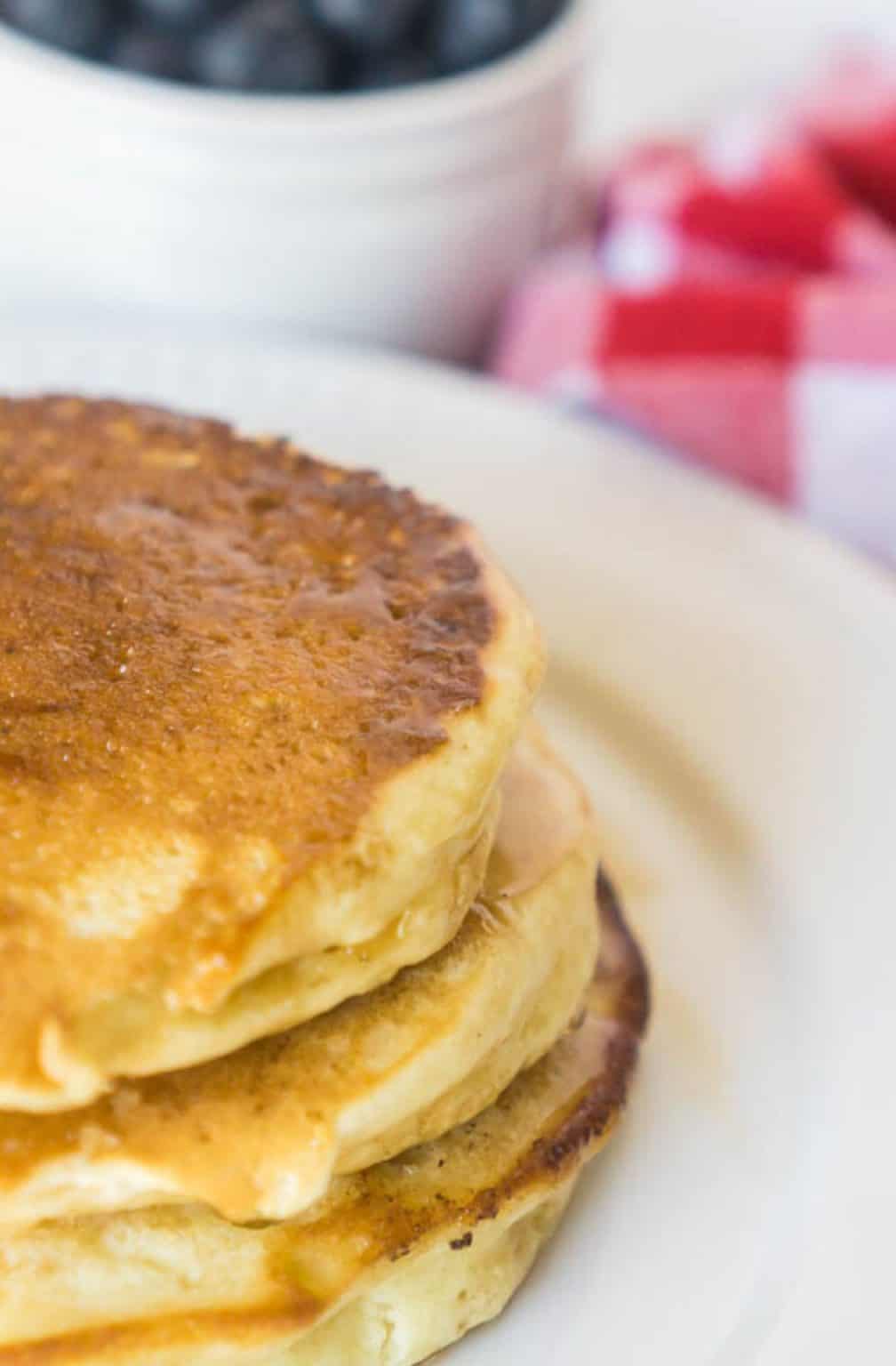 How to Make Perfectly Soft + Fluffy Sourdough Pancakes