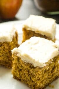 3 pieces of cake on white plate