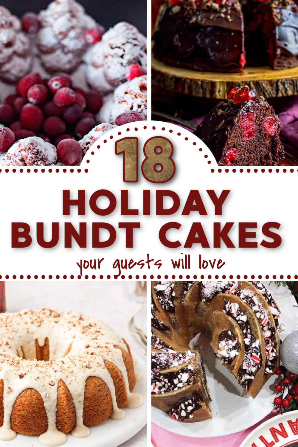 17 Beautiful Christmas Bundt Cakes to Make This Year