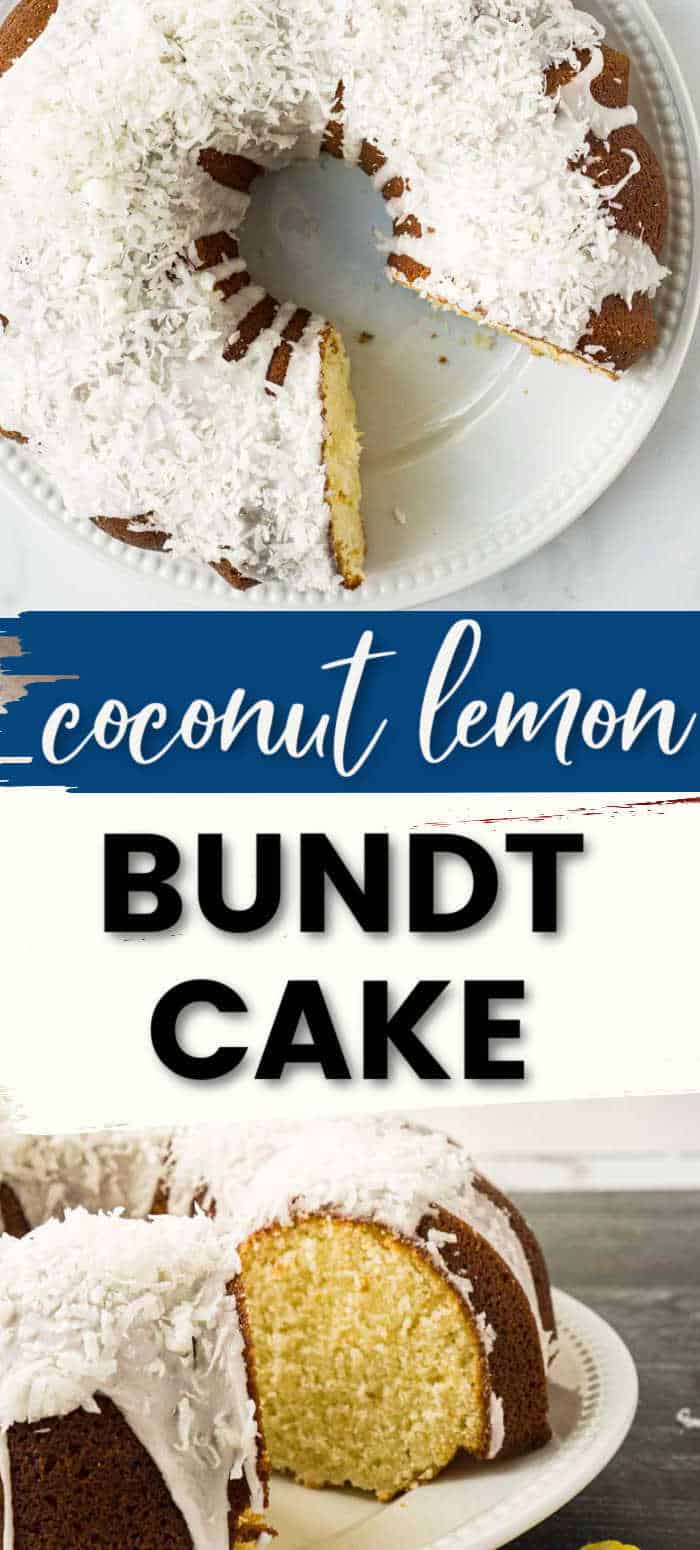 Coconut Lemon Bundt Cake