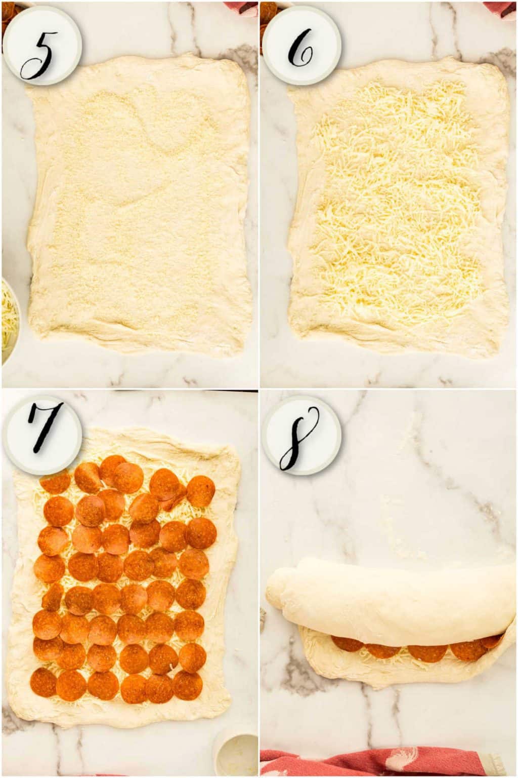 Pepperoni Making Process Pepperoni Bread with Easy Homemade Dough