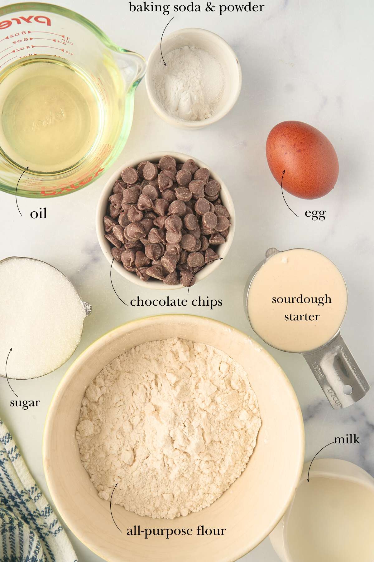 labeled ingredient shot.
