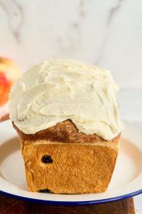 Iced Cinnamon Raisin Bread