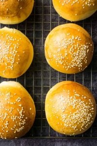 Bread Machine Burger Buns