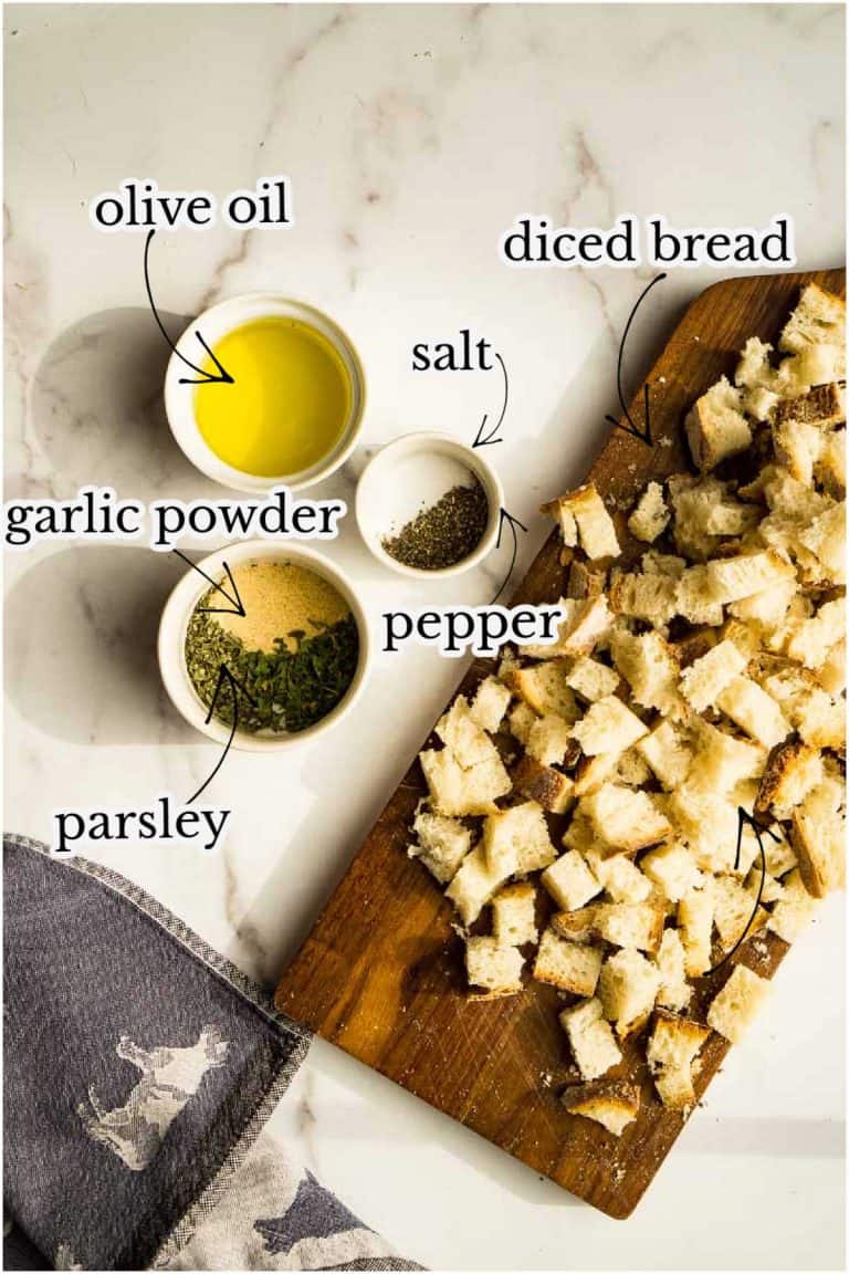 Homemade Sourdough Croutons How to Turn Leftover Bread into a Tasty Treat