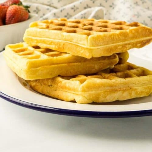 Quick & Easy Sourdough Discard Waffles Recipe