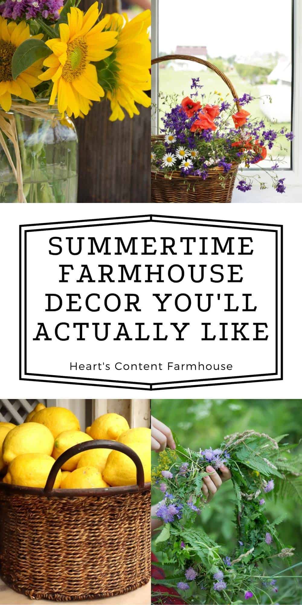 Summer Farmhouse Decor