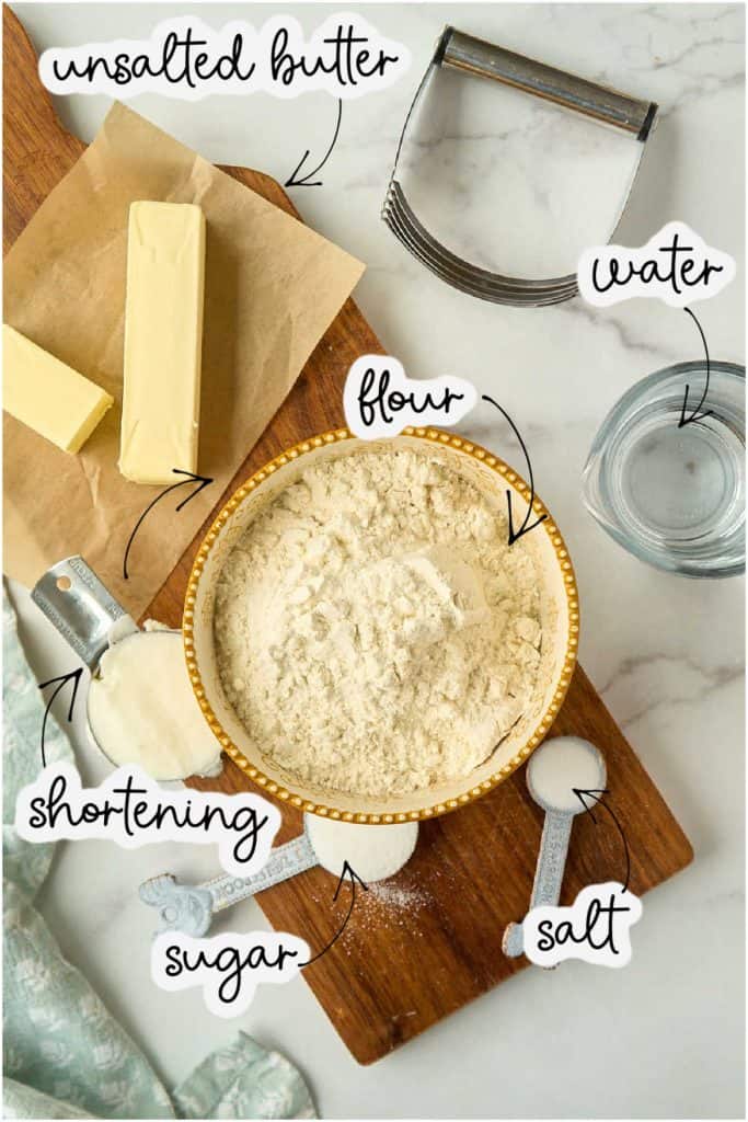 How to Make Grandma's Pie Crust With Butter and Crisco