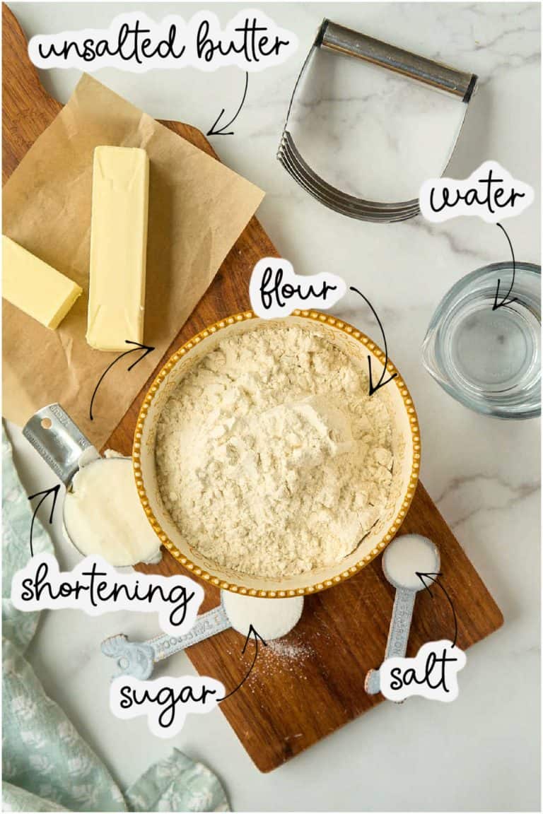 How to Make Grandma's Pie Crust With Butter and Crisco