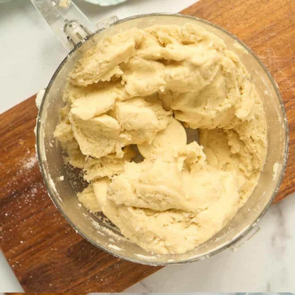 pie crust has formed ball