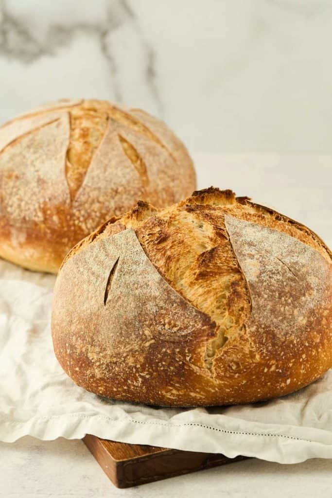 Easy Stand Mixer Sourdough Bread