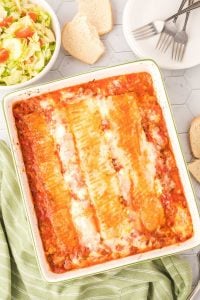 Three Cheese + Sausage Lasagna (No Ricotta)