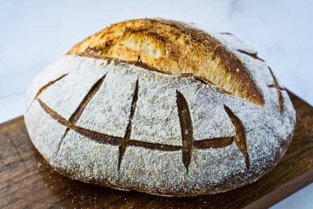 Easy Stand Mixer Sourdough Bread : Hearts Content Farmhouse