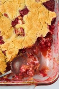 finished rectangular cobbler