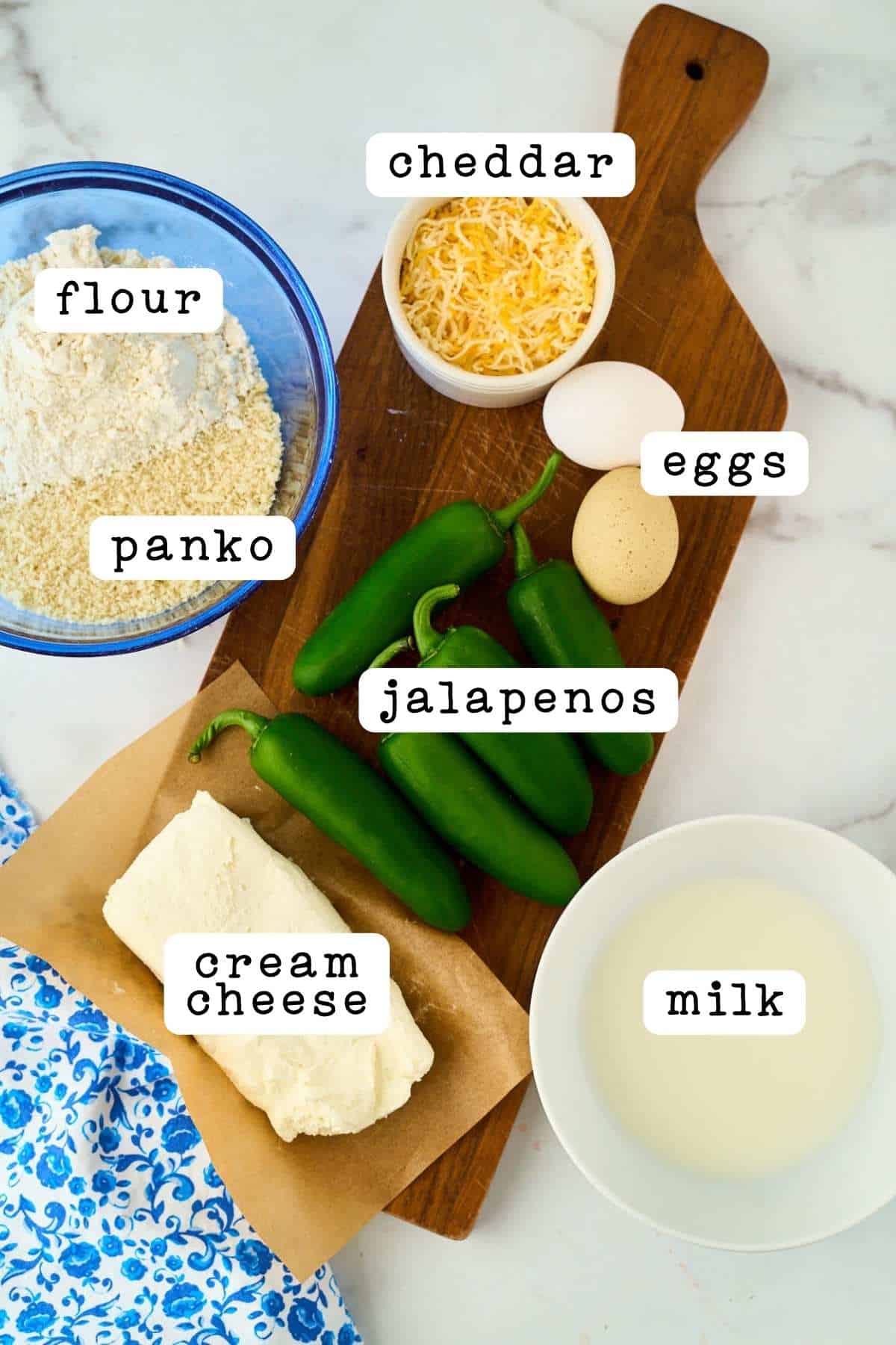 ingredients on counter
