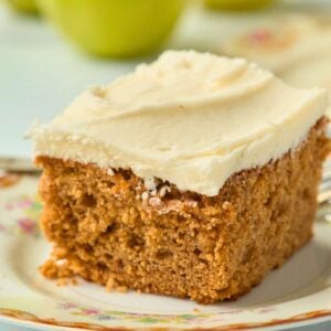 close up slice of cake.