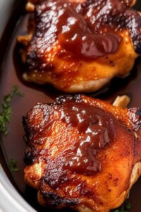 chicken thighs in crockpot.