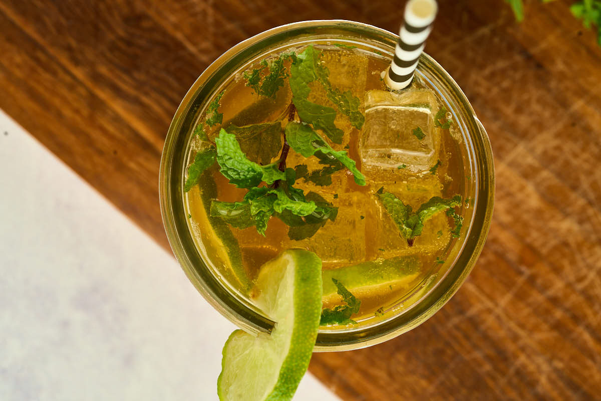 Dark Rum Mint Mojitos Heart's Content Farmhouse