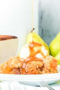 Cinnamon Sugar Pear Cobbler Recipe