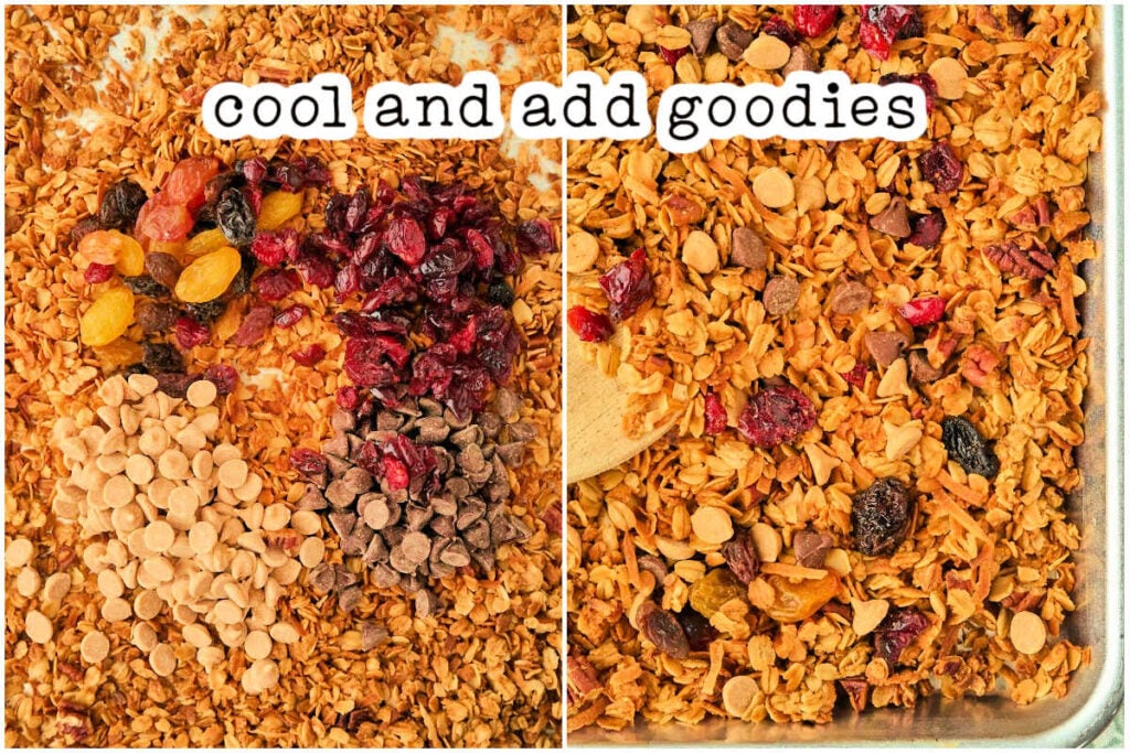 Kid Friendly Granola {Sweet + Crunchy + Yummy MixIns)