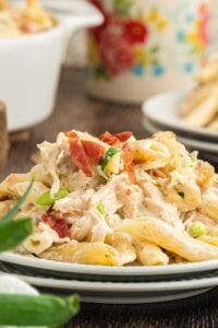 Chicken Bacon Ranch Pasta Bake