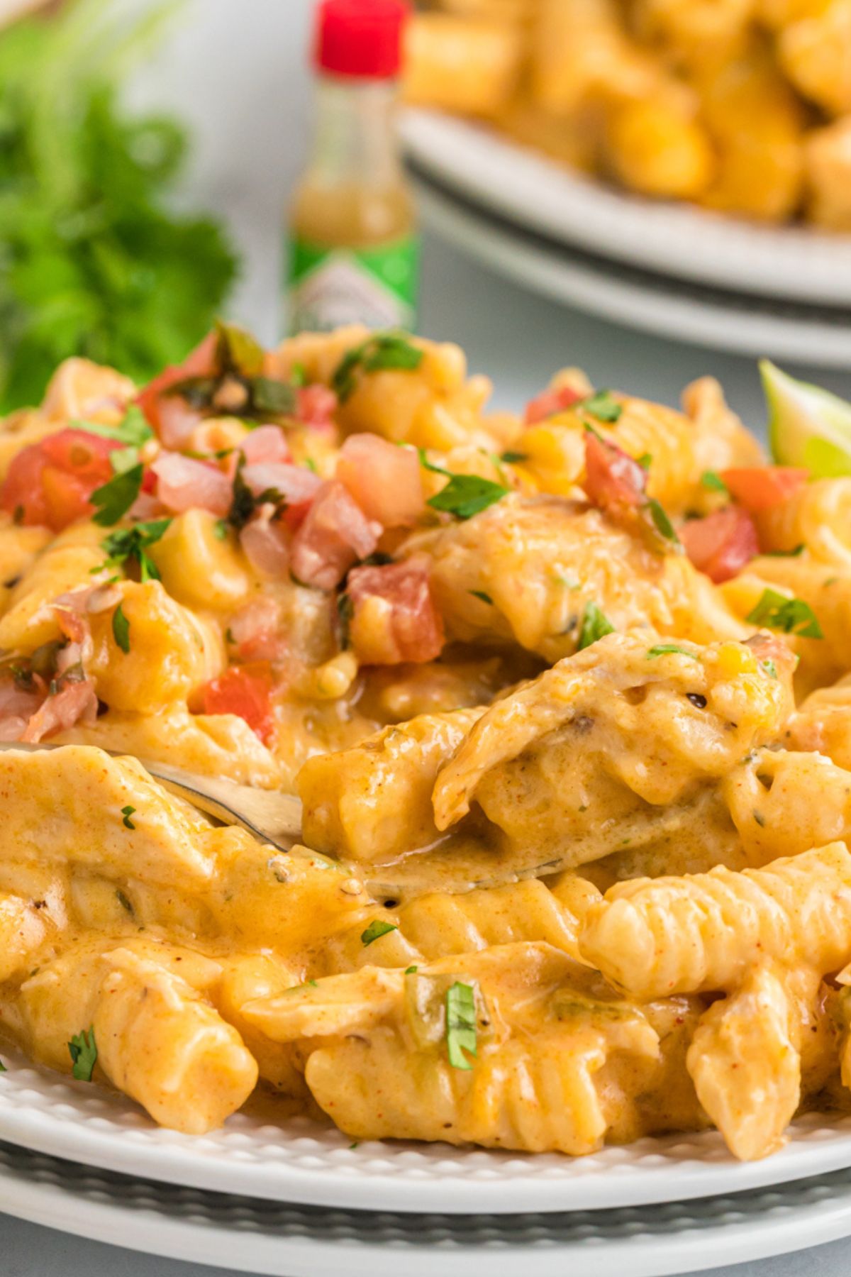 Chicken Taco Pasta Bake