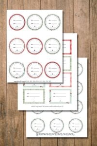Free Printable Canning Labels