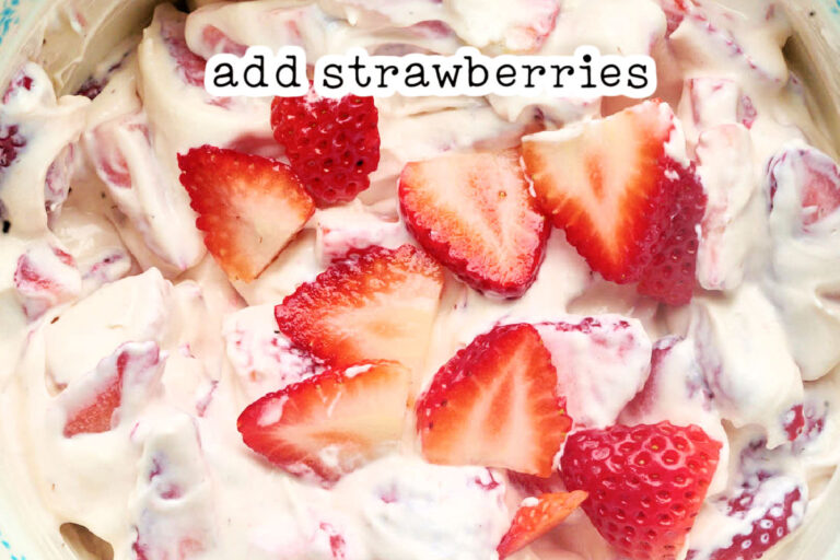 Strawberry Cream Cheese Salad Heart's Content Farmhouse