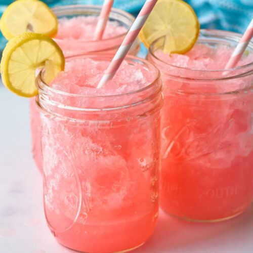 How to Make the Perfect Pink Lemonade Vodka Slushy for Summer