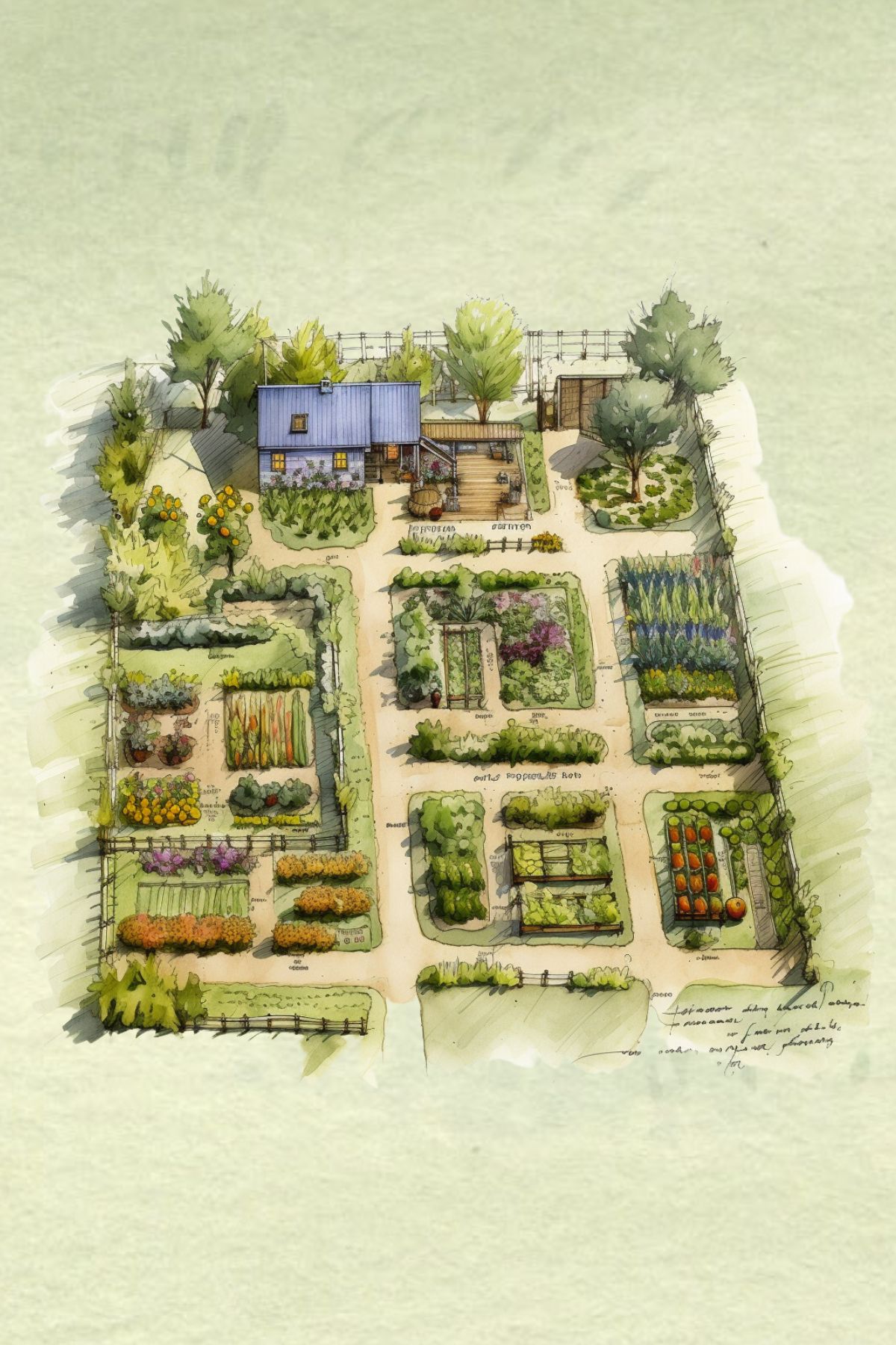 My Urban Vegetable Garden Layout - A Pretty Life In The Suburbs