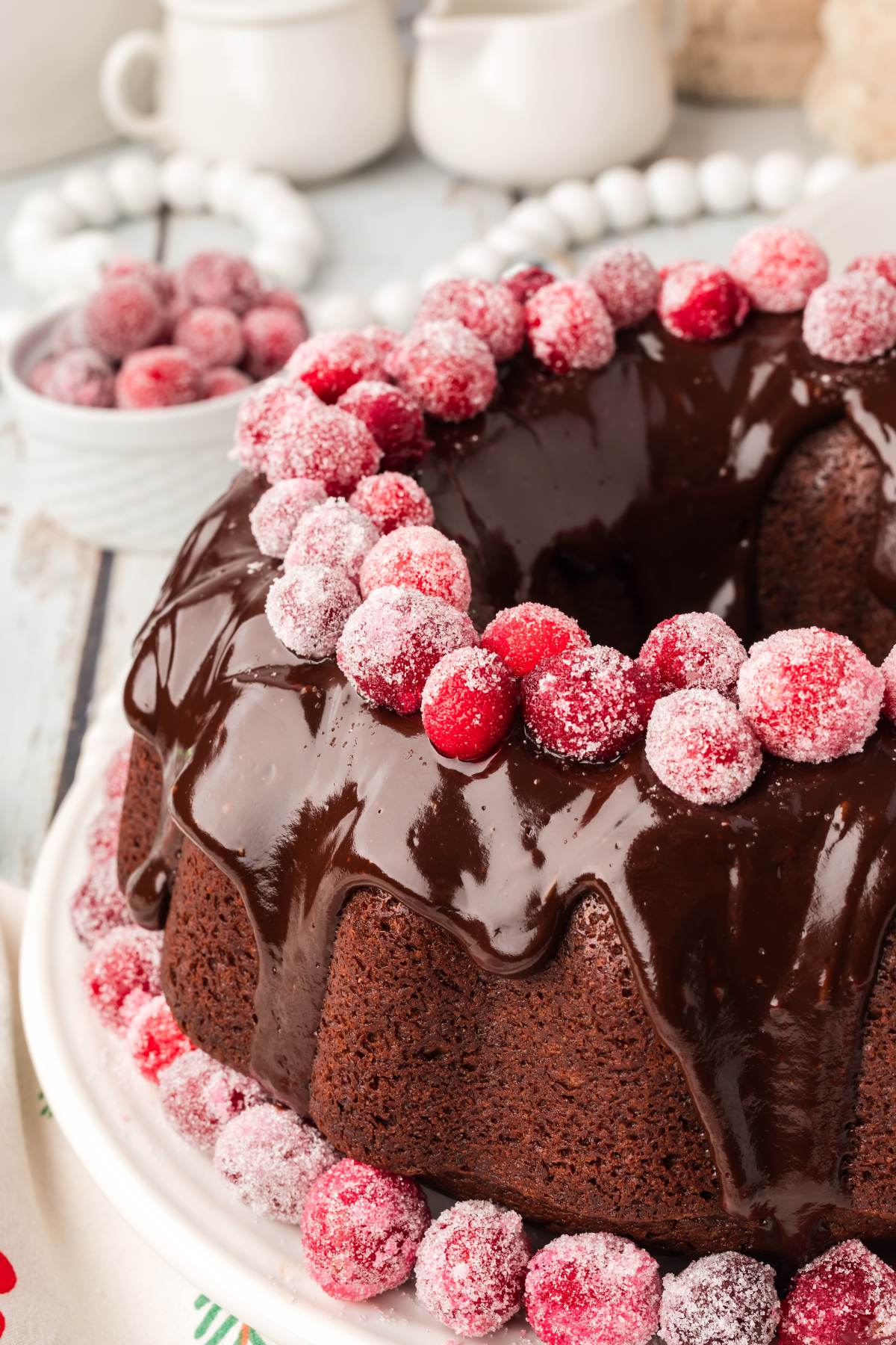 How to make a Christmas Bundt Cake - Snowy Forest! #christmas #bundtcake # bundt 