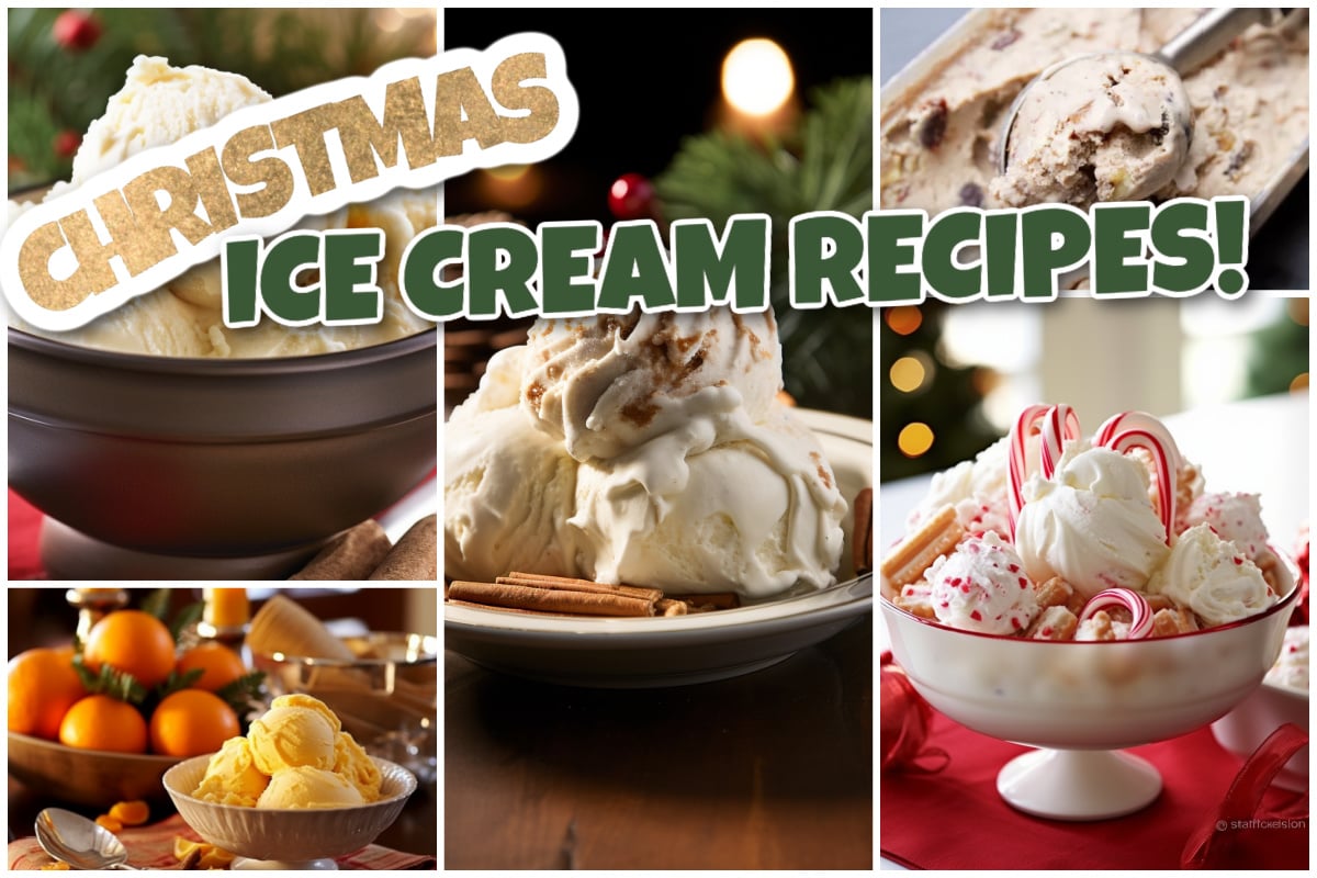 12 MustTry Christmas Ice Cream Flavors {Candy Cane + Hot Chocolate + More}