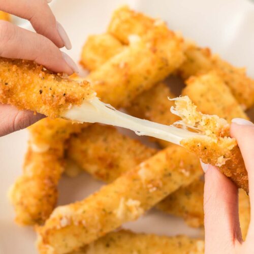 Deep Fried Mozzarella Sticks